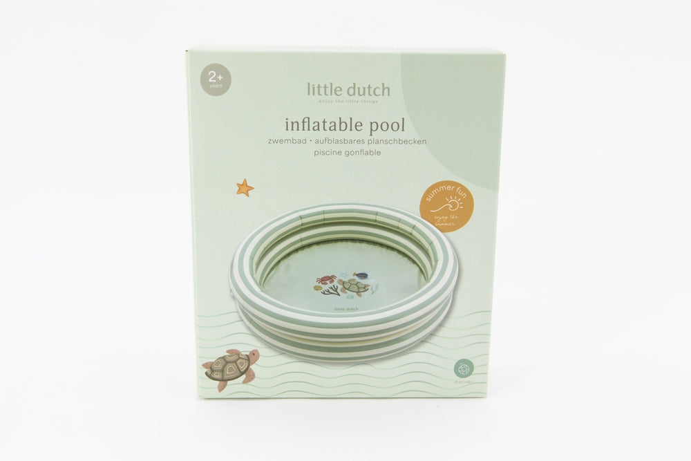 Plaskebasseng Fresh Greens 80 cm i PVC bakside