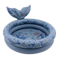 Plaskebasseng Ocean World 80 cm med hvalhale front