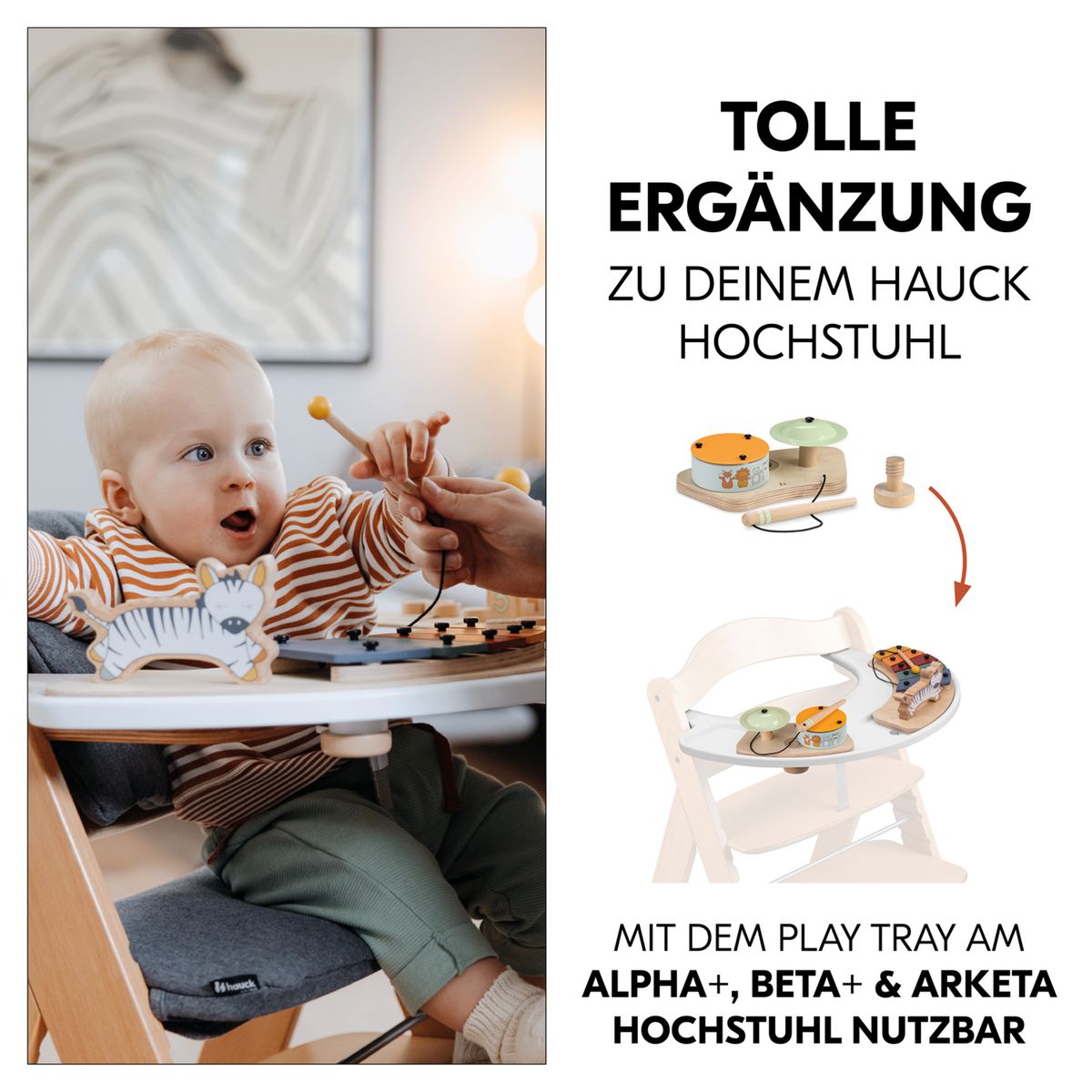 Play Drums S trommelleke til Play Tray monteringsskruen