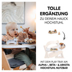 Nærbilde av muttere på Play Tray lekebrett