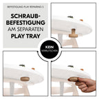 Play Tray lekebrett med tannhjul og muttere oversikt