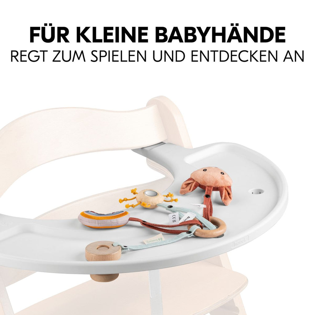 Play Tray leketillegg Catching lekering rev i FSC-tre montert på barnestol