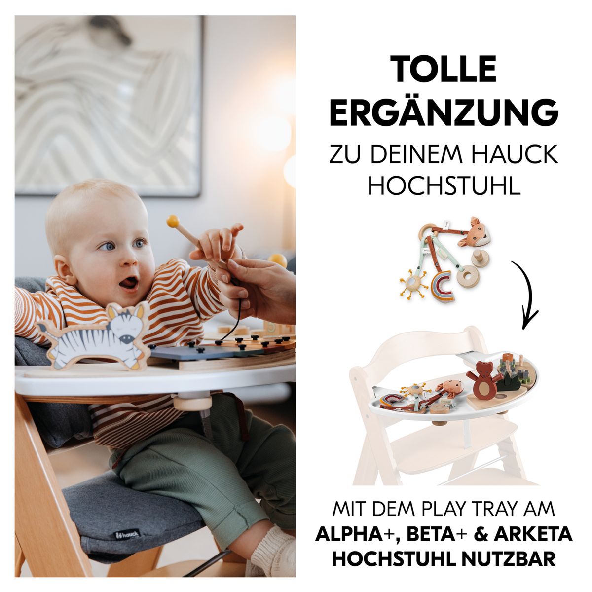 Play Tray leketillegg Catching lekering rev i FSC-tre nærbilde av treverk