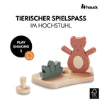Play Tray leketillegg Shaking bjørn i FSC-tre bakside