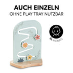 Play Tray motorikkbrett i FSC-tre for barnestol Flowers - Hauck