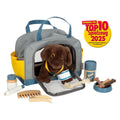 Pleiesett for hund 14 deler med bag og plysjhund fra small foot