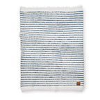 Bakside av Plysjteppe Berry Blue 75x100 cm