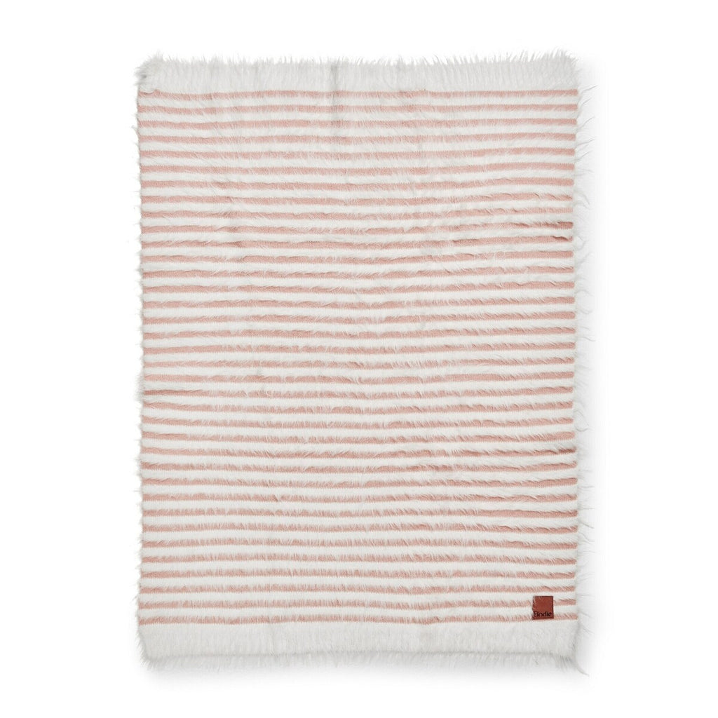 Baksiden av Plysjteppe Faded Rose 75x100 cm nylon/akryl