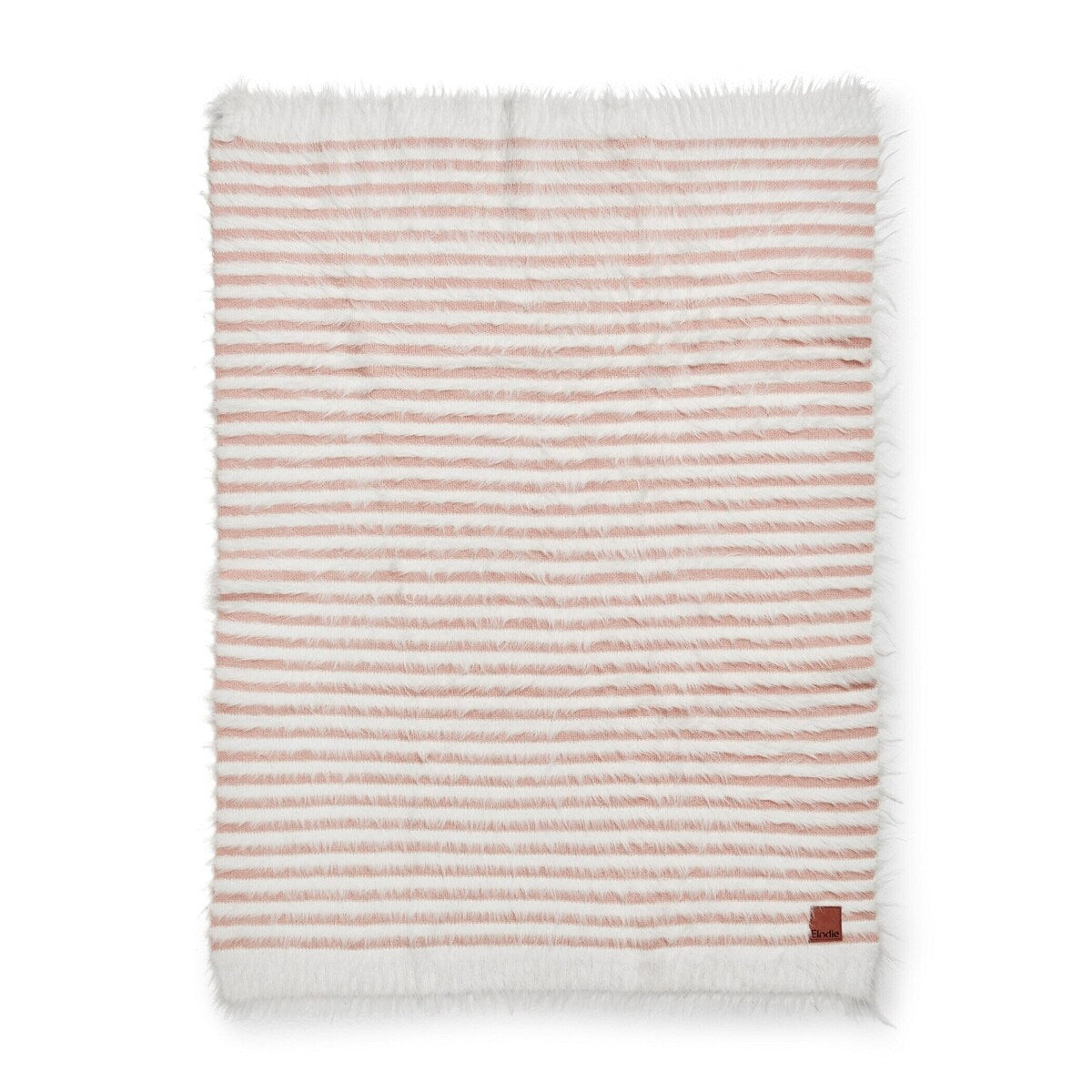 Baksiden av Plysjteppe Faded Rose 75x100 cm nylon/akryl