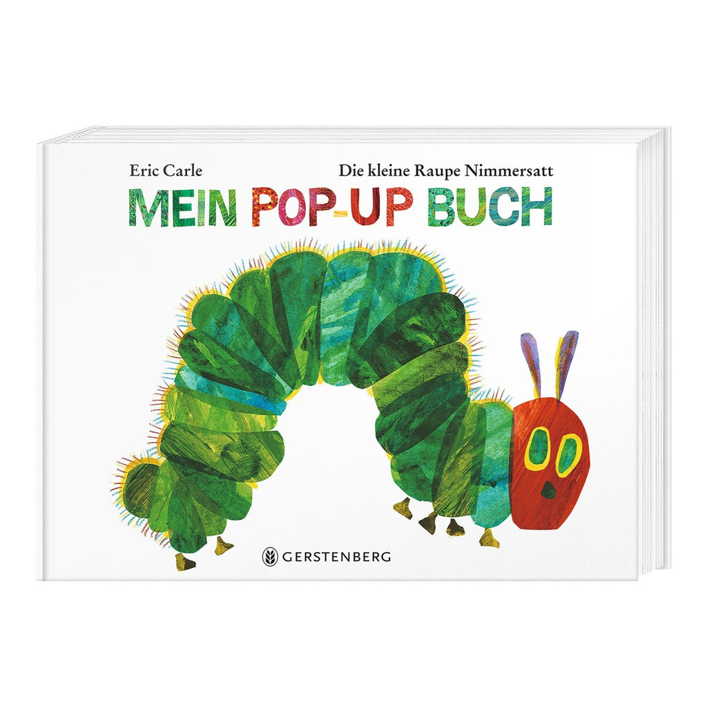 Pop-up-bok Den lille larven Aldrimett forside