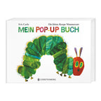 Pop-up-bok Den lille larven Aldrimett forside