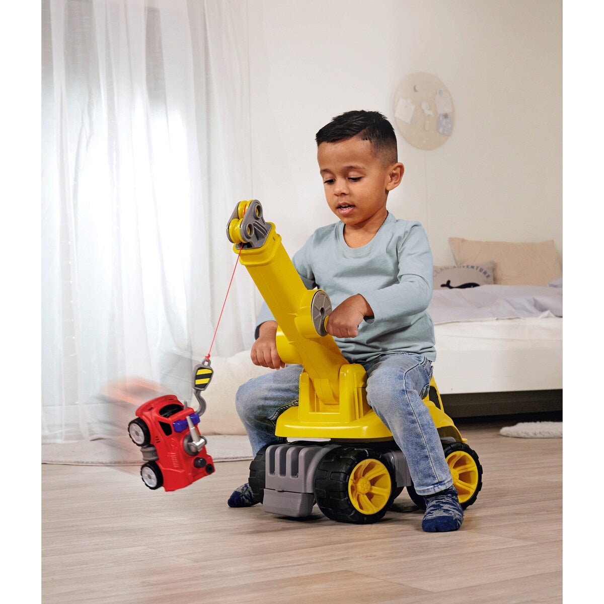 Power Worker Maxi-kran med svingende arm bakside