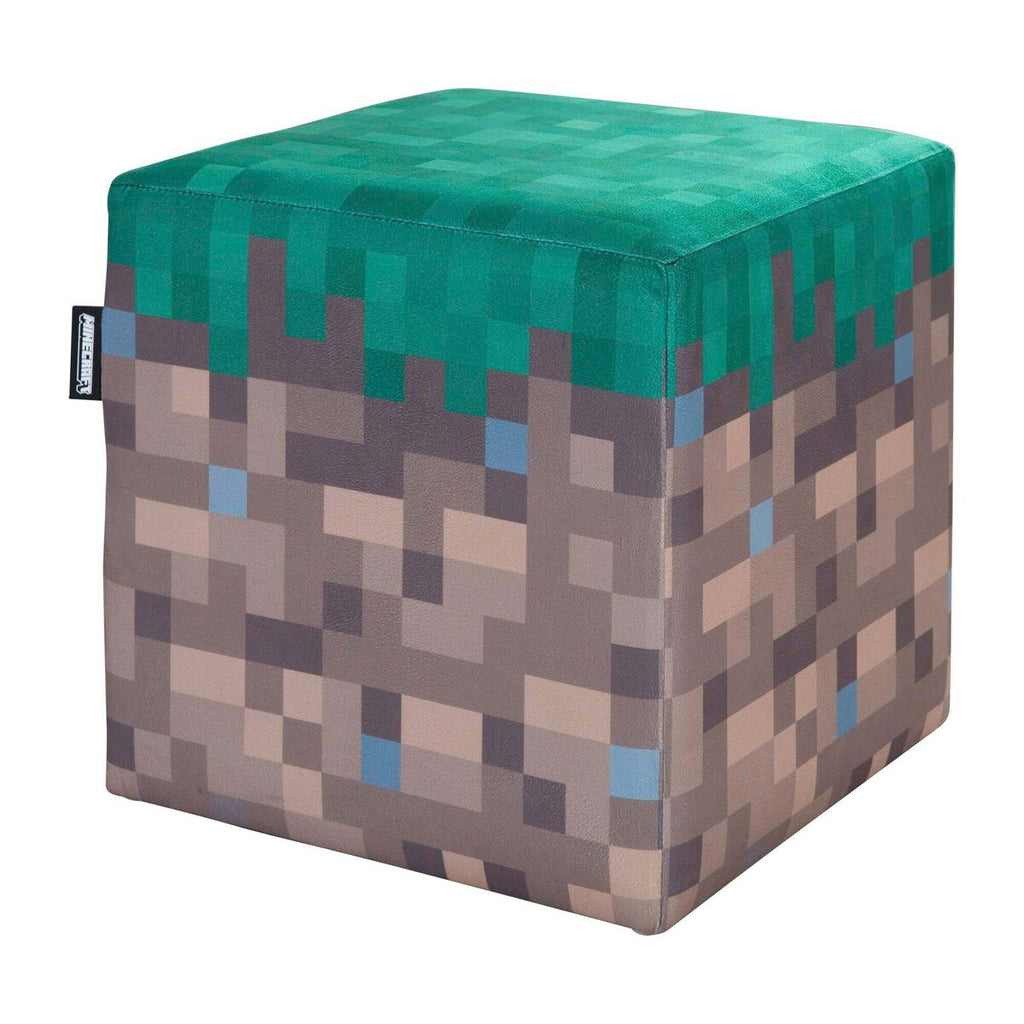 Puff og ottoman 2-er sett polstret Minecraft montert i rom