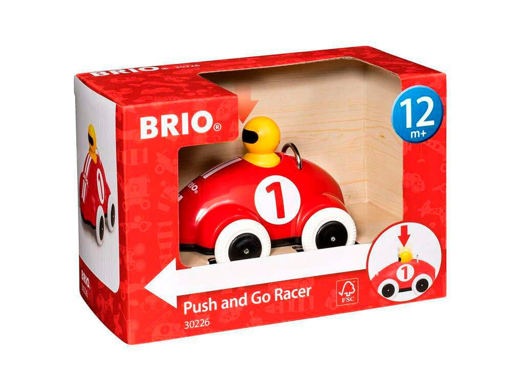 Push & Go racerbil fra 12 mnd - BRIO bakside