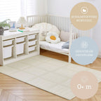 Puslematte XL Hygge 170x120 cm EVA-skum bakside