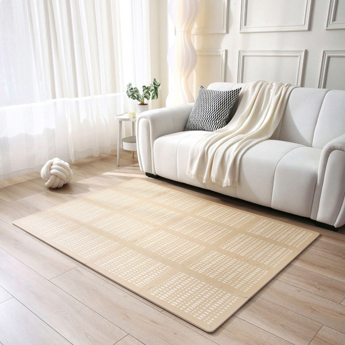 Puslematte XL Hygge 170x120 cm EVA-skum fra fødsel - Hakuna Matte
