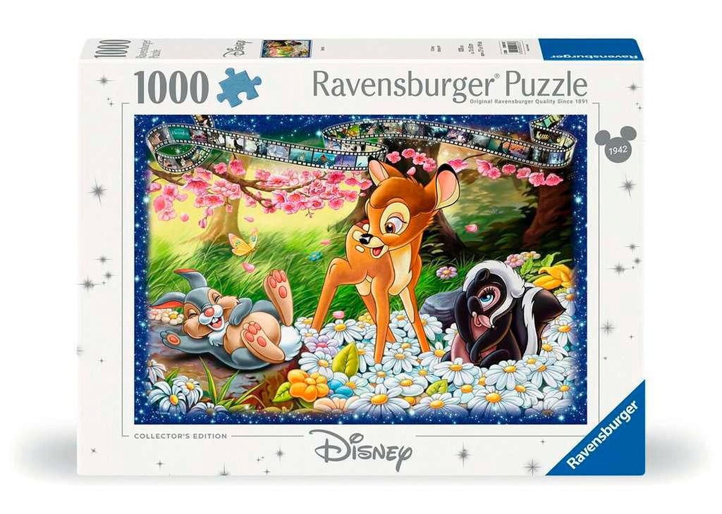 Puslespill 1000 brikker Bambi Disney Collector's Edition forfra