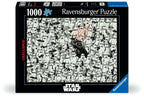 Puslespill 1000 brikker Challenge Star Wars 70x50 cm forfra