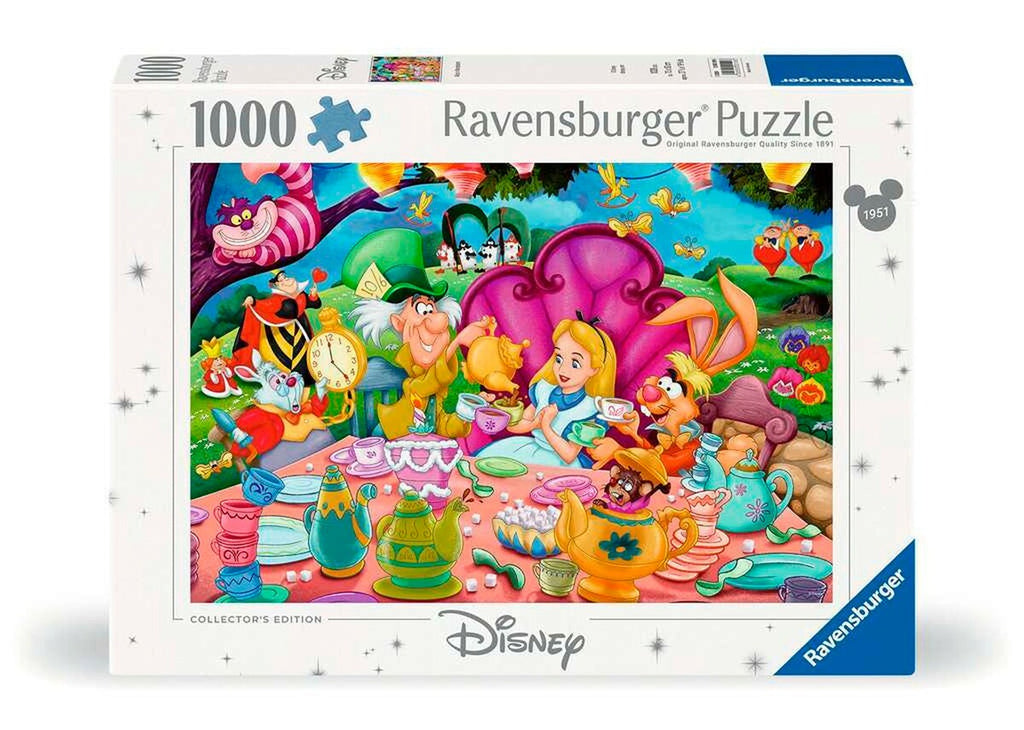 Puslespill Alice i Eventyrland 1000 brikker forfra