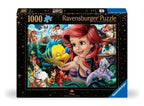 Puslespill Ariel havfruen 1000 brikker Ravensburger forfra