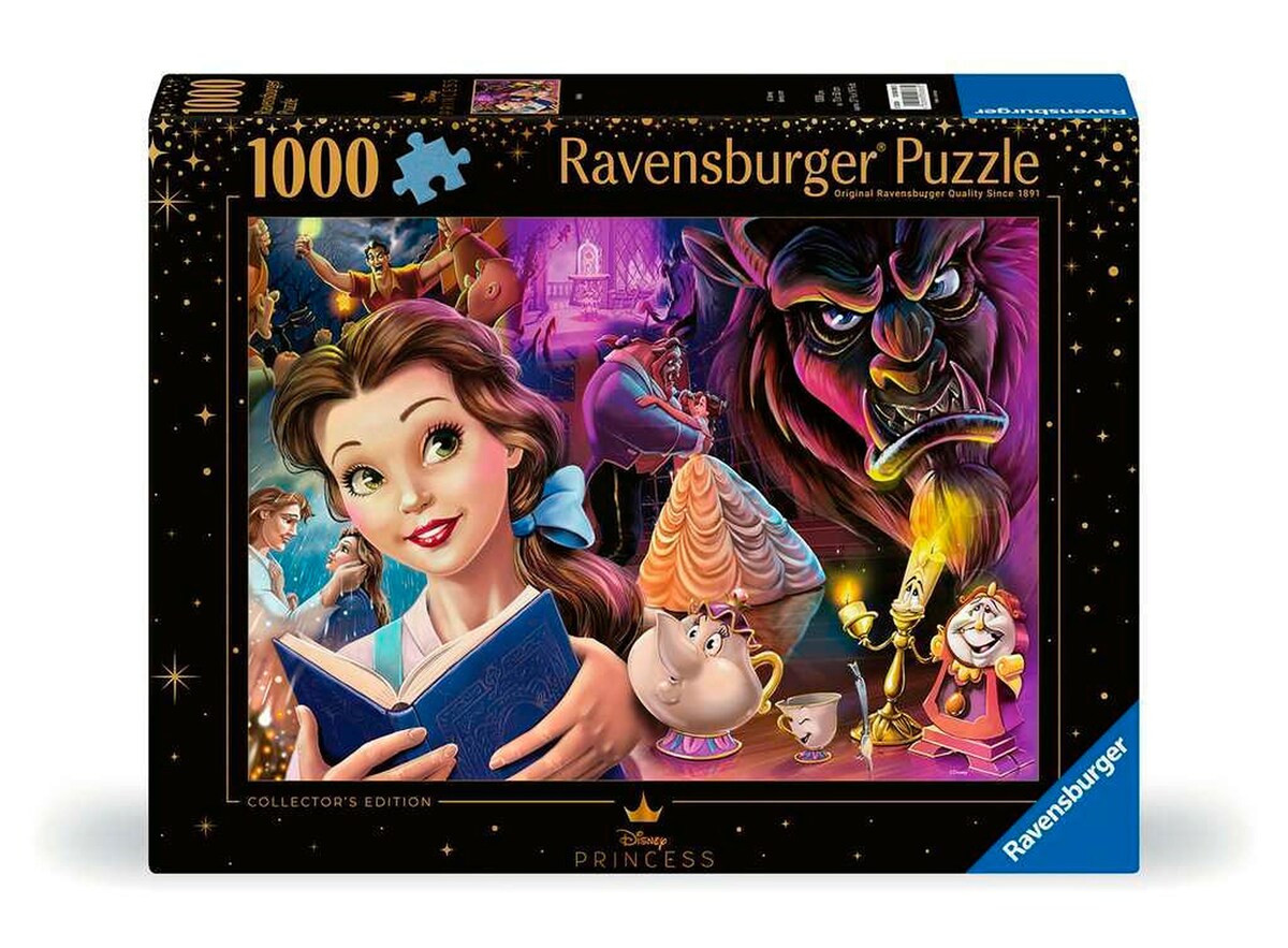 Puslespill Belle Disney-prinsesse 1000 brikker forfra