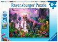 Puslespill dinosaurland XXL 200 brikker forfra