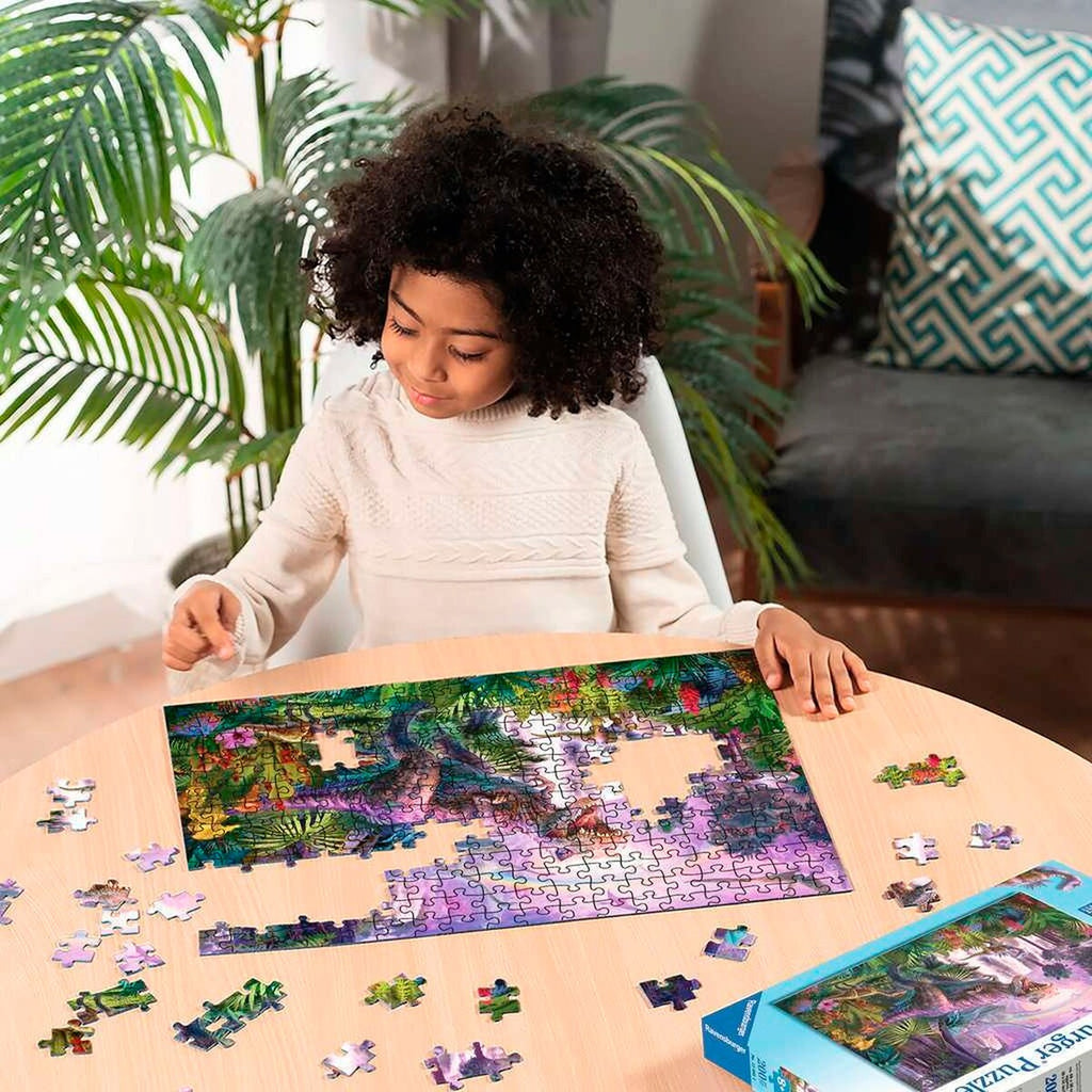 Montert Puslespill dinosaurland XXL 200 brikker