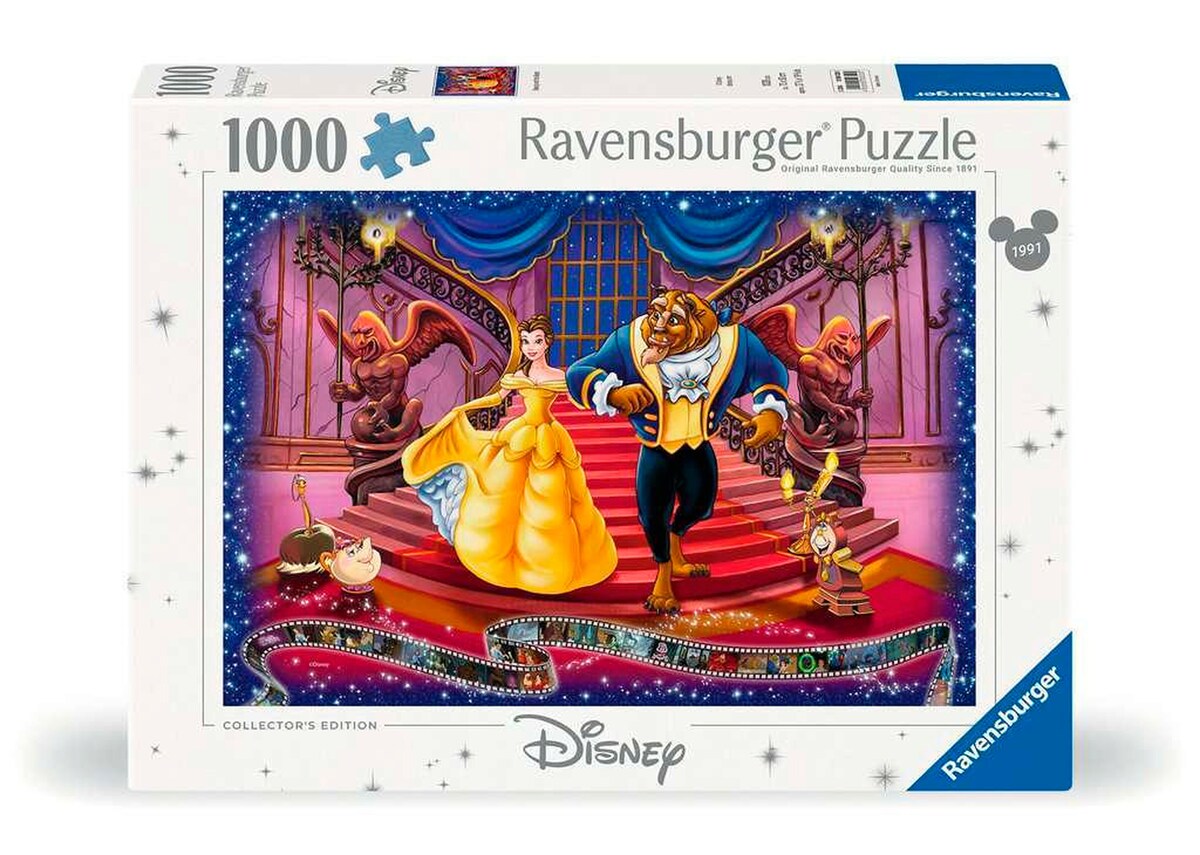 Puslespill Disney Beauty and the Beast 1000 brikker forfra
