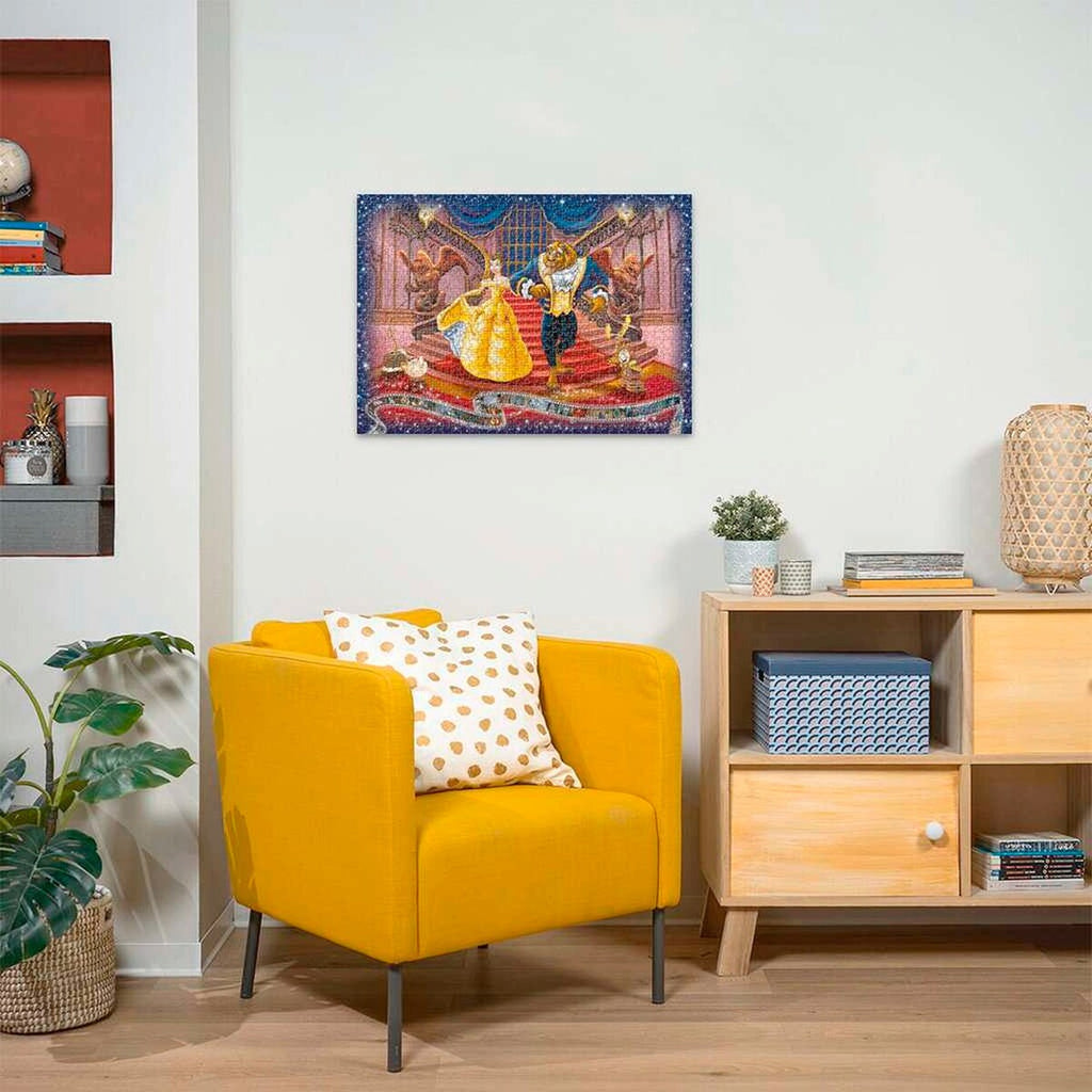 Puslespill Disney Beauty and the Beast 1000 brikker montert