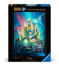 Puslespill Disney Castles: Arielle 1000 brikker forfra