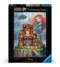 Puslespill Disney Castles Merida 1000 brikker forfra