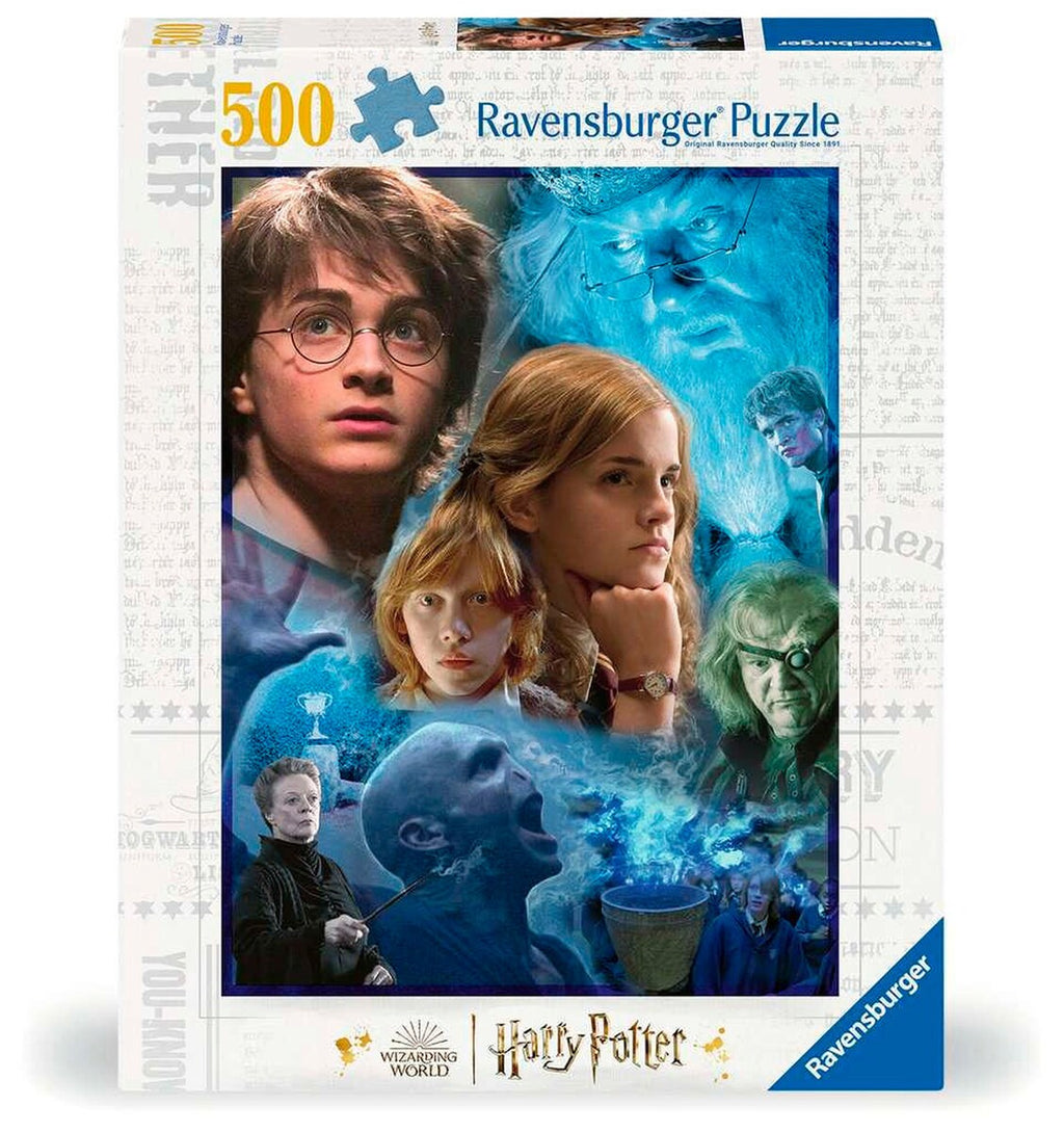 Puslespill Harry Potter i Hogwarts 500 brikker forfra