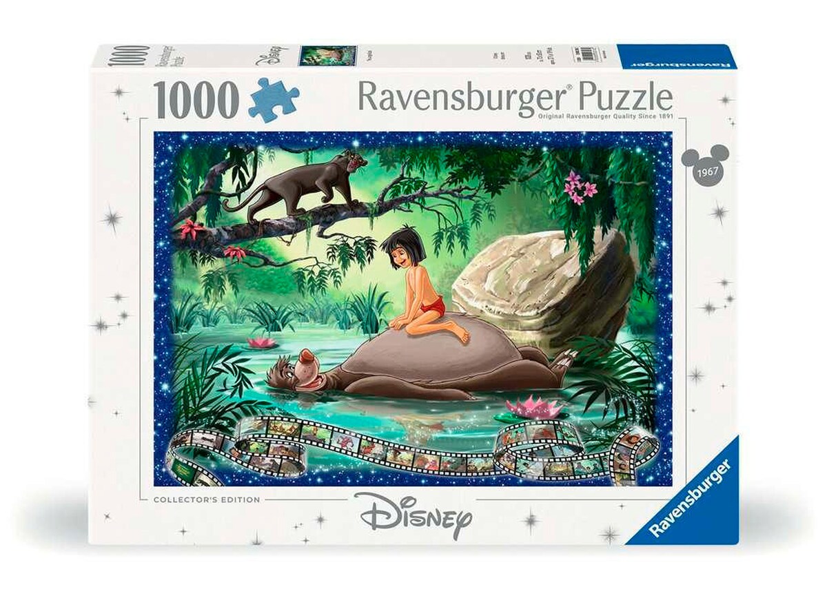 Puslespill Jungelboken Disney 1000 brikker forfra