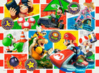 Baksiden av Puslespill Mario Kart 150 XXL-brikker