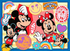 Puslespill Mickey og Minnie 200 XXL-brikker bakside