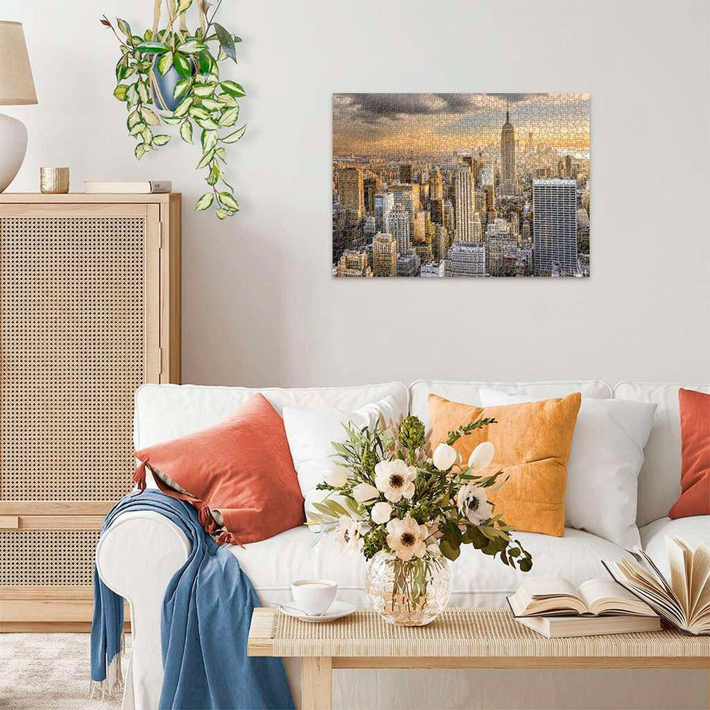 Montert Puslespill New York 1000 brikker 70x50 cm