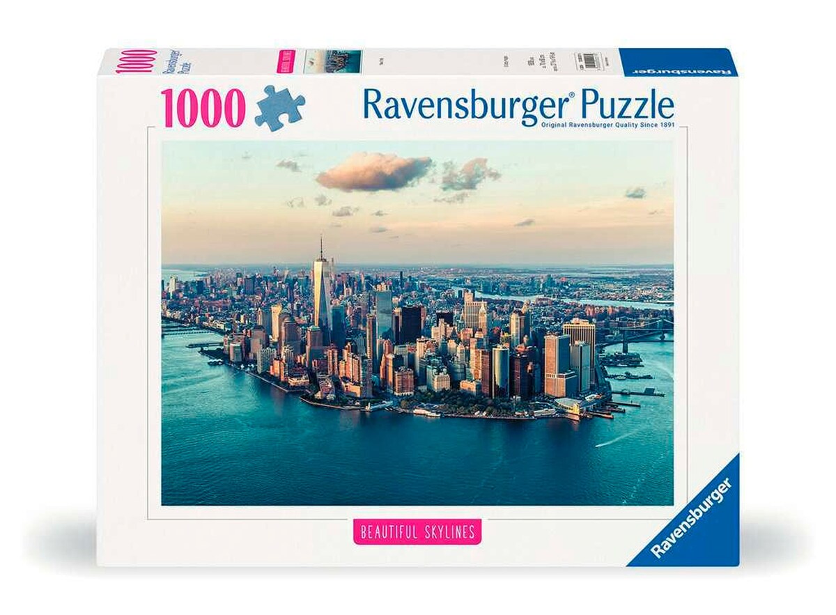 Puslespill New York skyline 1000 brikker forfra