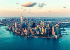 Puslespill New York skyline 1000 brikker bakside