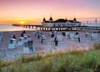 Puslespill Ostseebad Ahlbeck Usedom 1000 brikker bakside