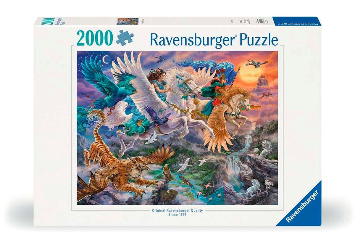 Puslespill Pegasus fantasy 2000 brikker forfra