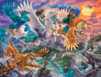 Puslespill Pegasus fantasy 2000 brikker bakside