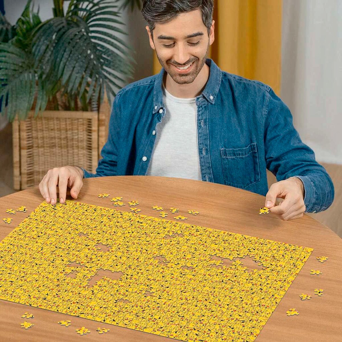 Detaljbilde av Puslespill Pikachu Challenge 1000 brikker