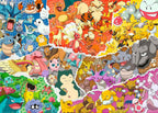 Puslespill Pokémon Adventure 1000 brikker bakside