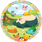 Puslespill Pokémon blomstermotiv 500 brikker bakside