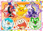 Puslespill Pokémon Karmesin og Purpur 100 brikker XXL montert