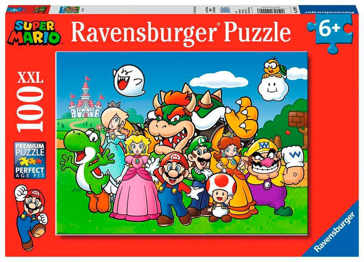 Puslespill Super Mario Fun 100 XXL-brikker forfra