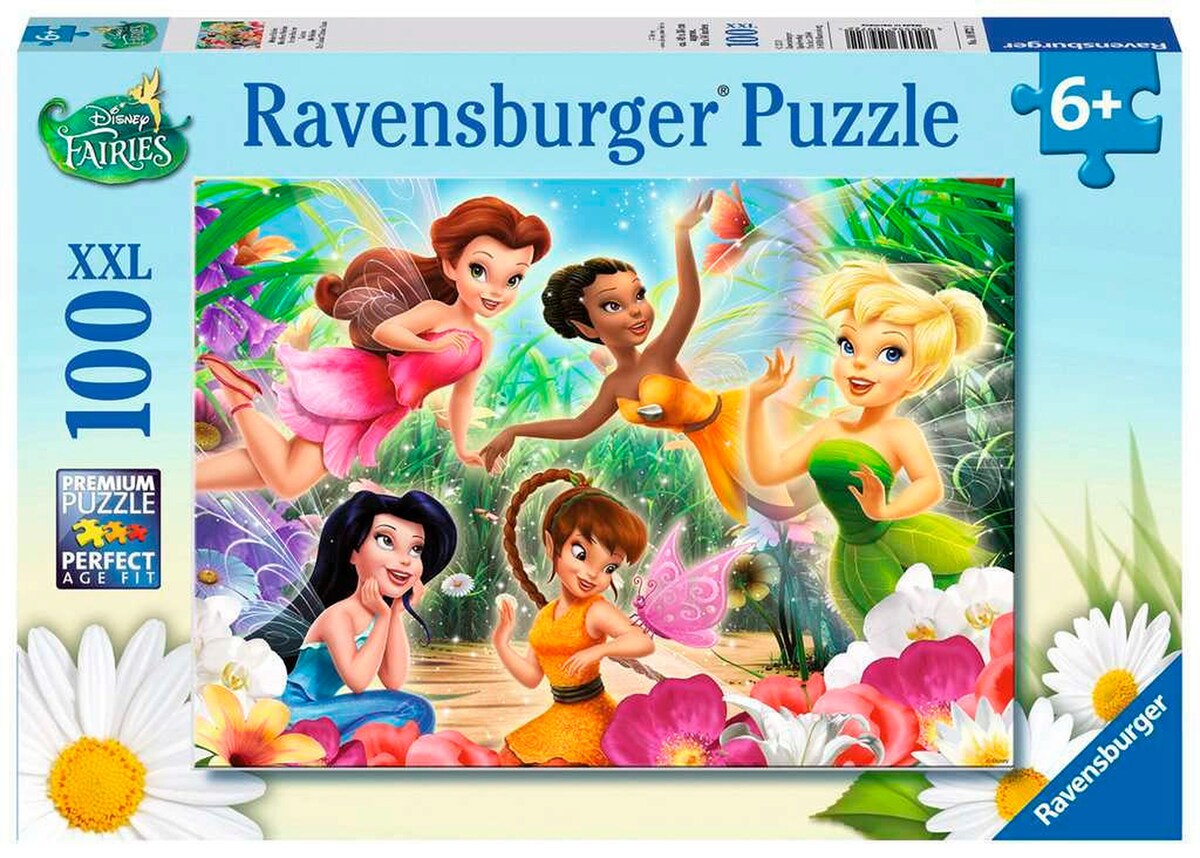 Puslespill XXL 100 brikker Disney Fairies forfra