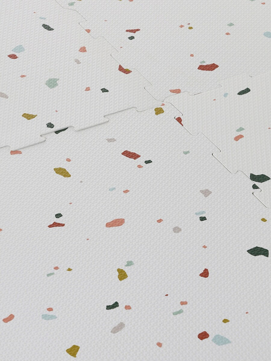 Puslespillmatte 9 deler 60x60 cm skumgummi montert i rom