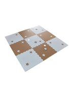 Puslespillmatte 9 deler 60x60 cm skumgummi puslespillbiter sammen