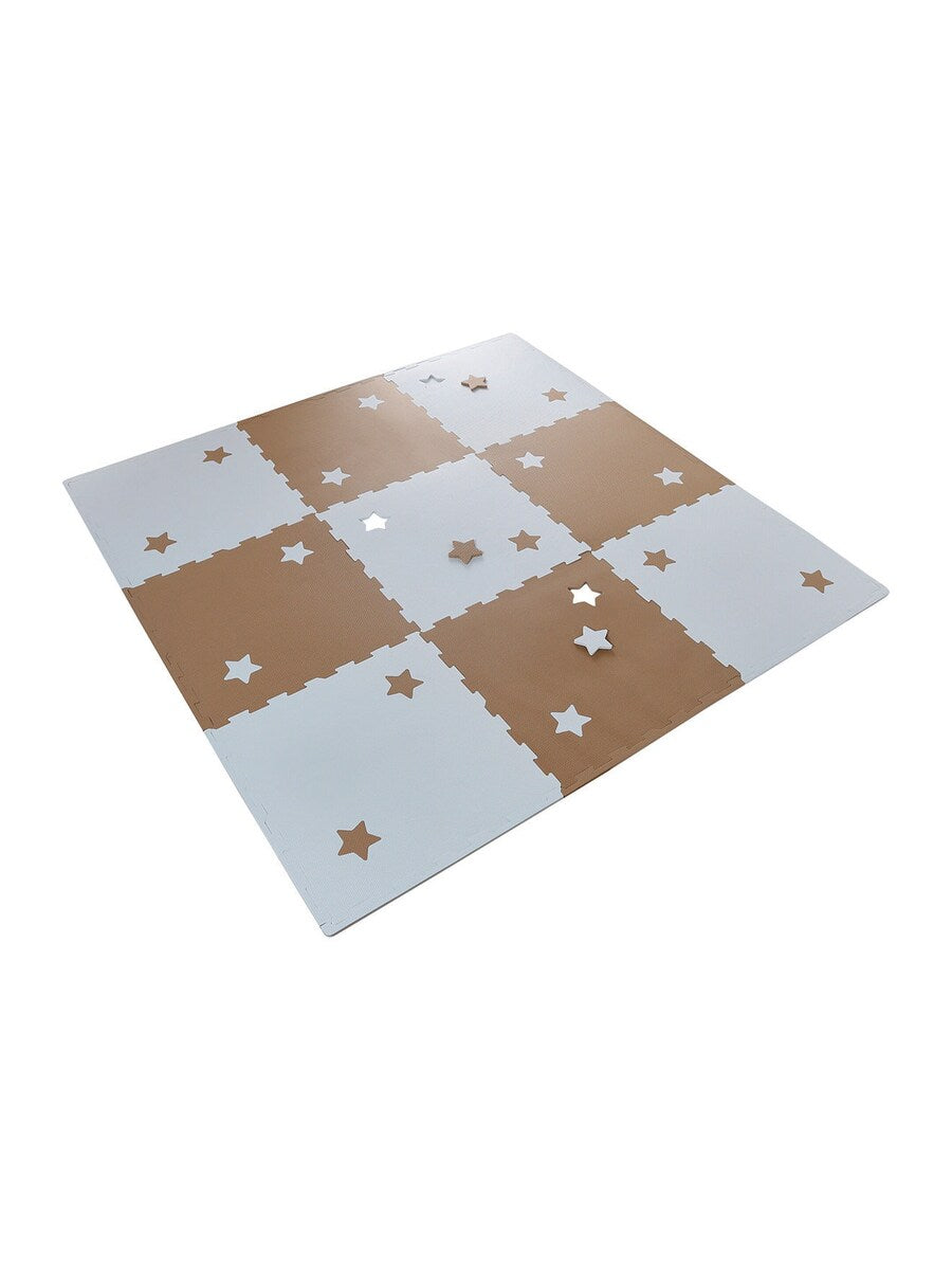 Puslespillmatte 9 deler 60x60 cm skumgummi puslespillbiter sammen